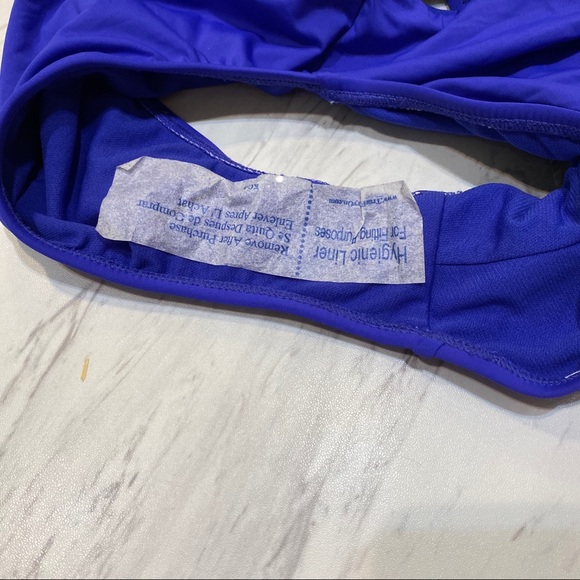 New! The Bikini Lab Purple One Piece Swimsuit S - Picture 9 of 10